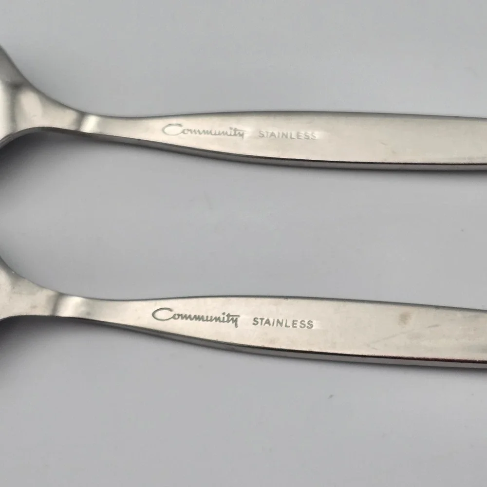 Oneida Community Flatware Frostfire Stainless Steel 6
